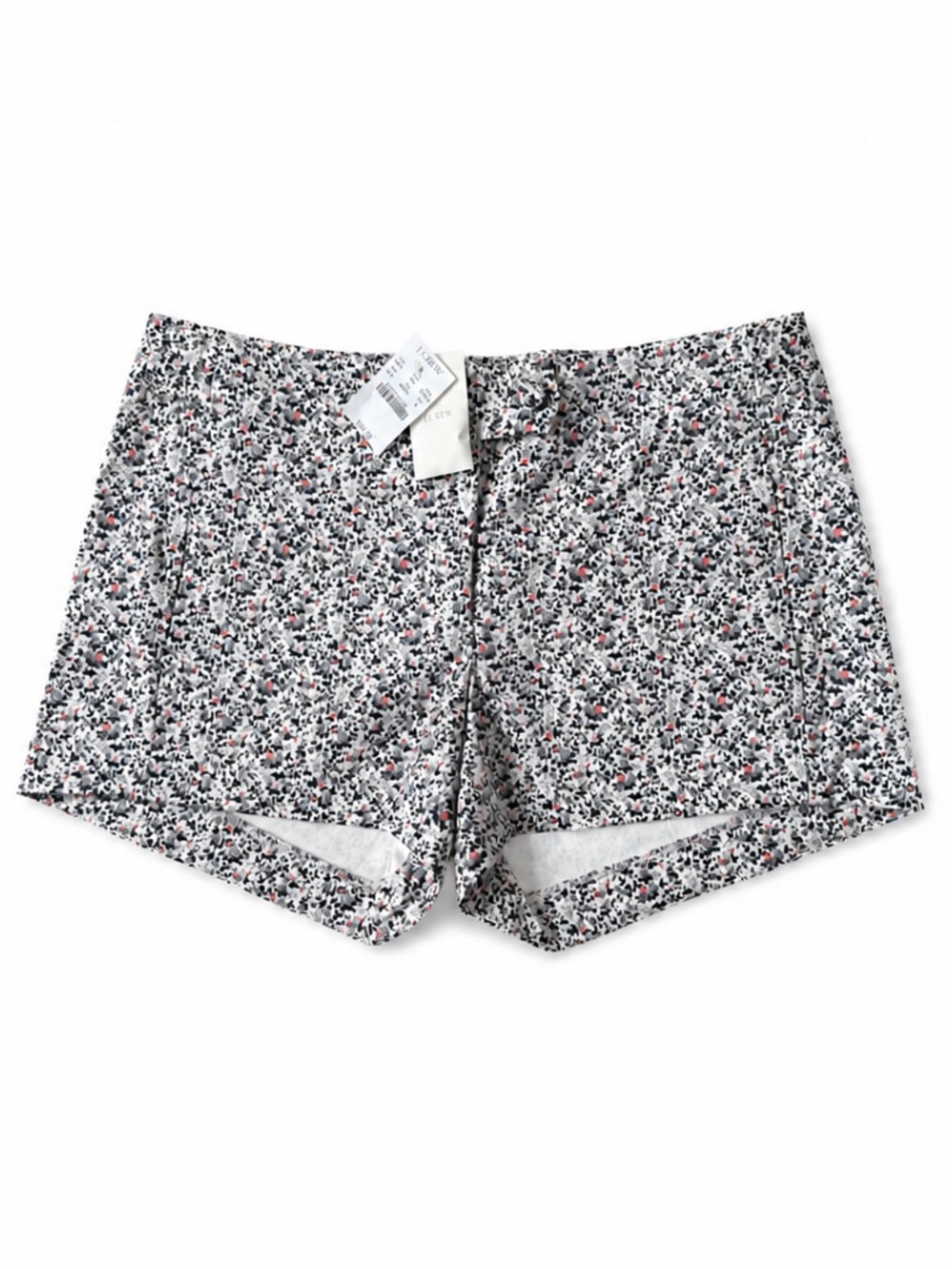 J. CREW Floral Blue & White Summer Shorts - Size 4 - NWT New with Tags